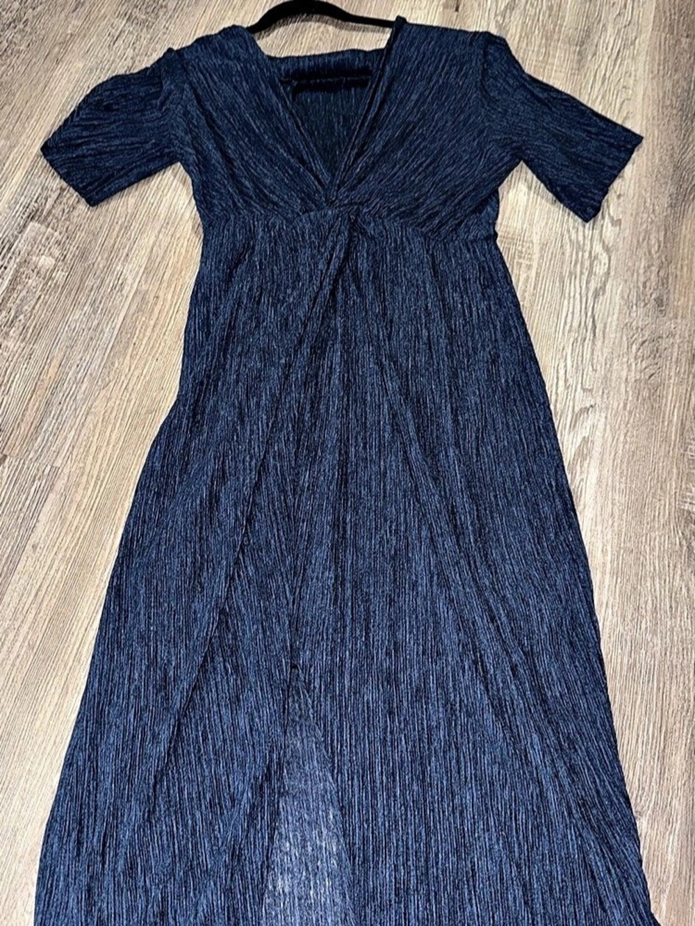 All In Favor Blue Maxi Dress